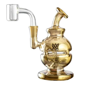 MJ Arsenal Gold Royale Mini Dab Rig – LE