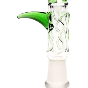 10MM Green Shark Female Glass Bowl