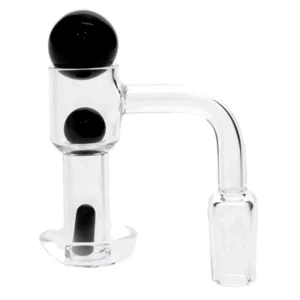 14MM Male Quartz Vacuum Black Banger Kit