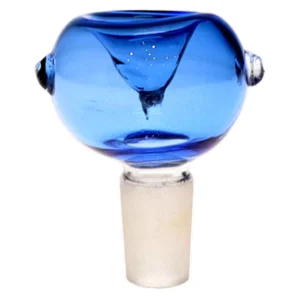 14MM Basic Color Blue Bowl Male Glass Bowl