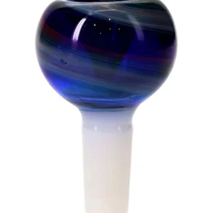 14MM Galaxic Dark Blue Male Glass Bowl