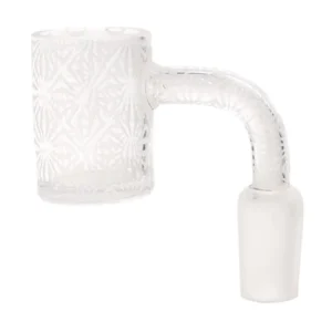 14MM Male Quartz Banger With Lightning Starburst Design