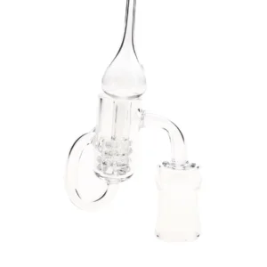 18 mm Female Quartz Banger Diamond Knot Loop