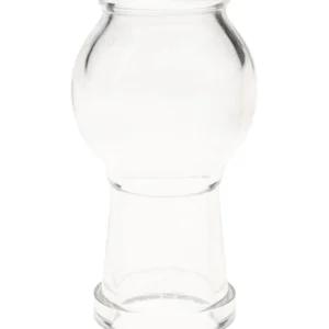 18MM Female Clear Glass Globe Dome XL