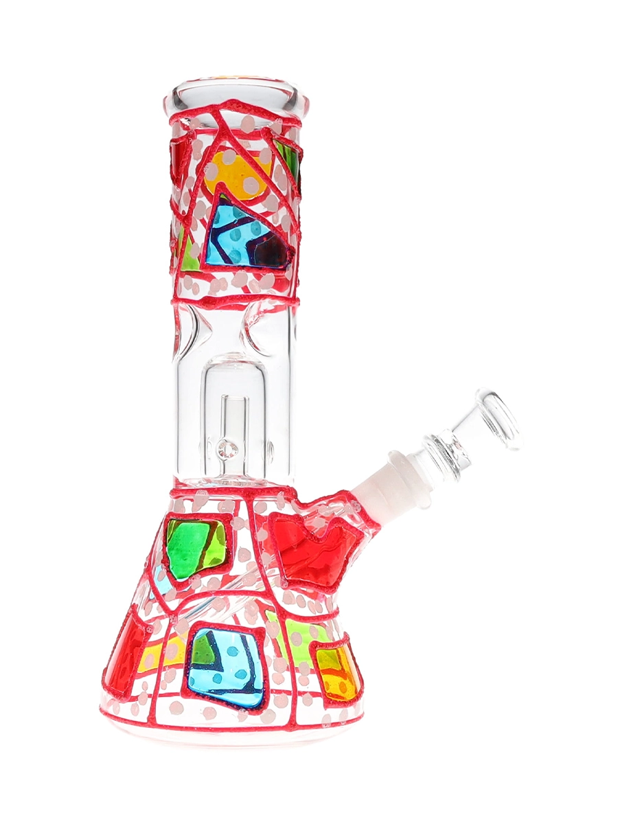 8″ Mozayka Beaker Base Water Pipe - Image 4