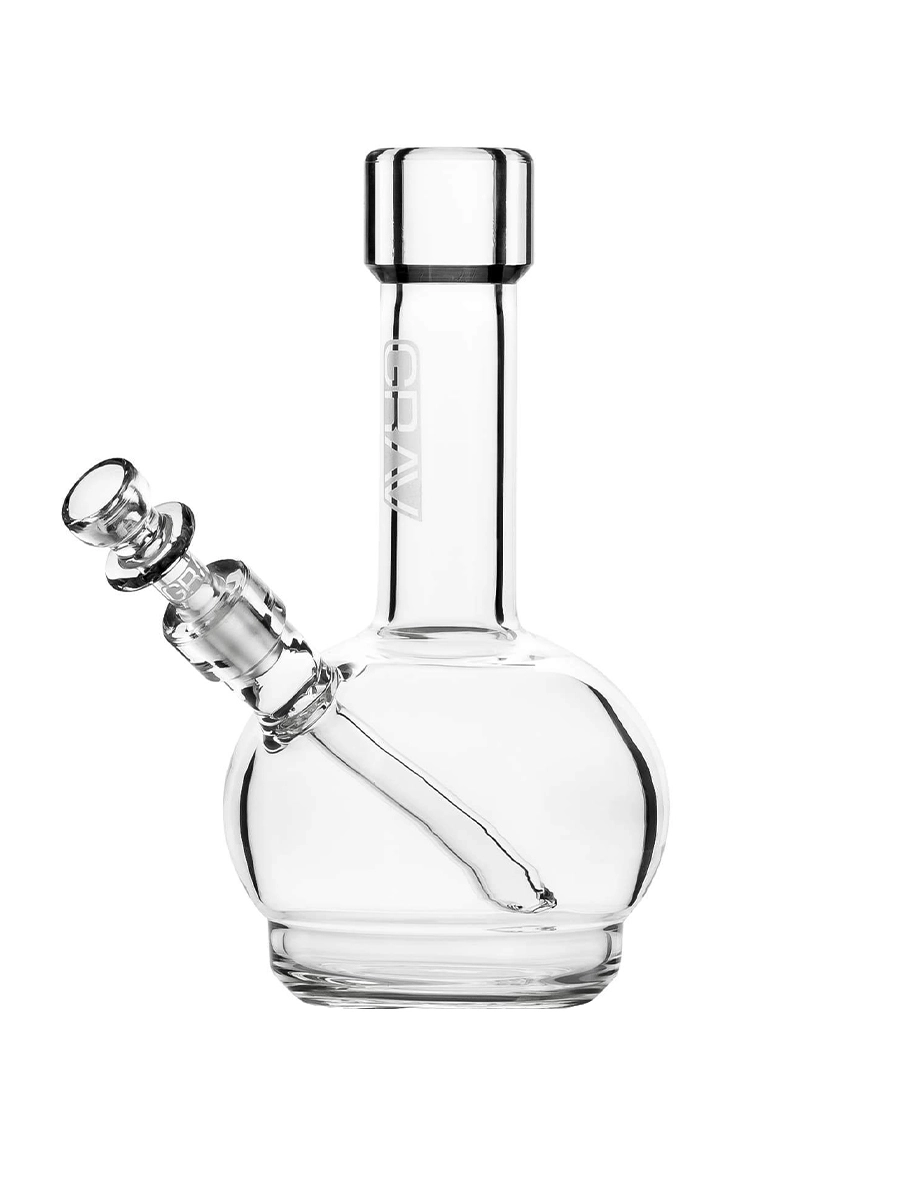 6″ Grav Mini Round Base Water Pipe