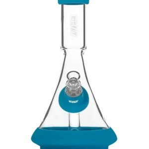 9″ Grav Deco Beaker Silicone Water Pipe