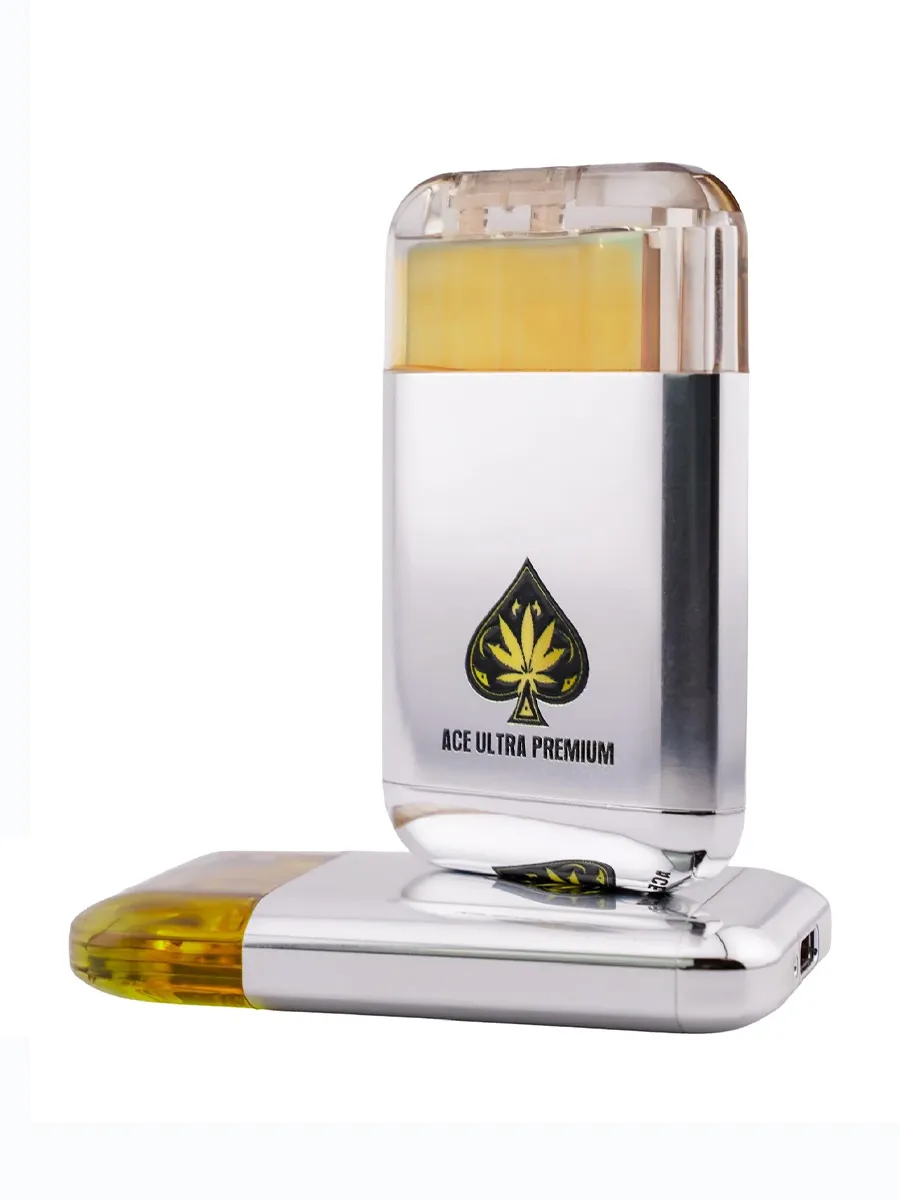 Strawberry Cough ACE Ultra Premium Live Resin THCA Disposable Vape 2G - Image 3