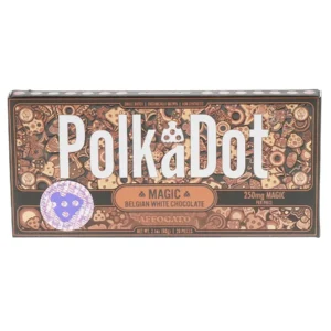 Affogato PolkaDot Magic Mushroom Belgian White Chocolate 250mg