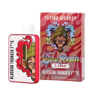 Alaskan Thunder F**k Flying Monkey Live Resin Knockout Blend Vape 2G