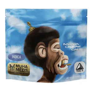 Banana Cream Cake Muha Meds Premium THCA Flower Bag 3.5G