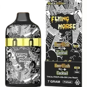 Beer Blush | Cocktail Flying Horse Stoner Blend Black Edition Disposable 7G