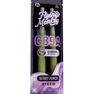 Berry Punch Flying Monkey CB9A THCP Indoor Flower 2ct