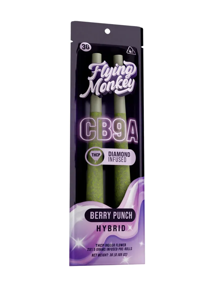 Berry Punch Flying Monkey CB9A THCP Indoor Flower 2ct