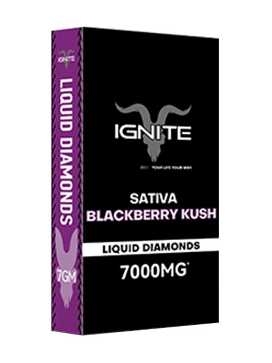 Blackberry Kush Ignite Liquid Diamonds Disposable 7000mg