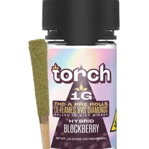 Blockberry Torch THC-A Lil Flames VVS Diamond Pre-Rolls 4G