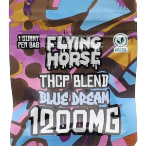 Blue Dream Flying Horse THCP Blend Infused Gummies 1200MG