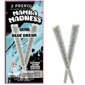 Blue Dream Mamba Madness Diamond Infused Pre-Roll 2ct 4G