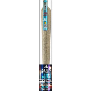 Blue Dream RAW Challenge Cone x Alien Exotics THC-A Diamond Infused Pre-Rolls 50G