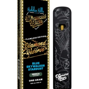 Blue Skywalker Stardust Hidden Hills THCA Diamond Reserve Disposable 1G