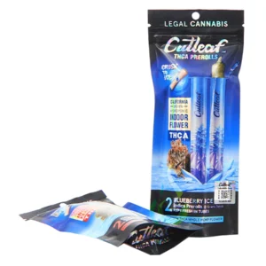 Blueberry Ice Cutleaf THC-A Pre Rolls 2G