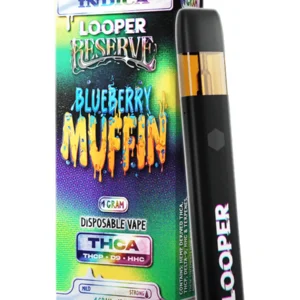 Blueberry Muffin Looper Reserve THC-A Disposable 1G