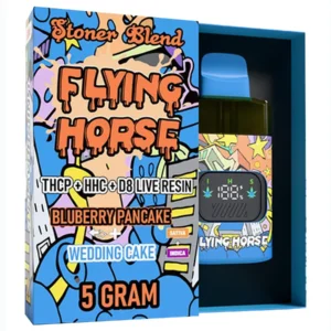 Blueberry Pancake | Wedding Cake Flying Horse 3in1 Stoner Blend Disposable 5G