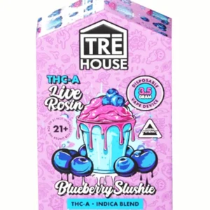 Blueberry Slushie TRE House THC-A Live Rosin Disposable 3.5G
