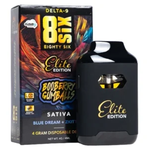 Booberry Gumballs 8SIX Elite Edition Delta 9 4G Disposable