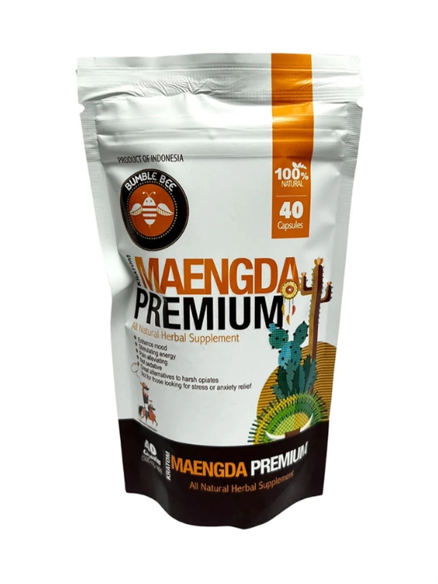 Bumble Bee Maengda Premium Kratom Capsules 40pcs