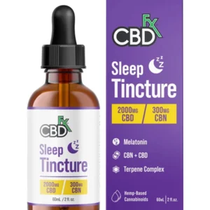 CBDfx Sleep Tincture CBD+CBN 2000mg 60ml