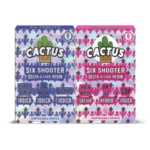 Cactus Labs Six Shooter Delta 11 Live Resin Disposable Device