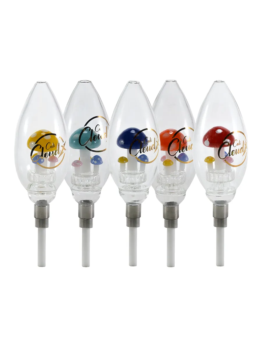 Cali CloudX Maxi-X-Mushroom Small Oval Straw Set