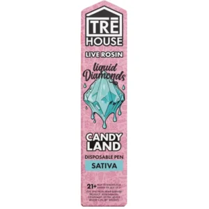 Candy Land Tre House Live Rosin Liquid Diamonds Vape 2G