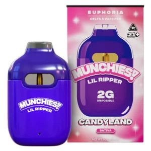 Candyland Munchies Lil Ripper Delta 8 Smacked Disposable 2G