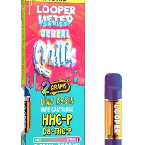 Cereal Milk Looper Lifted Series HHC-P+D8+THC-P Cartridge 2G
