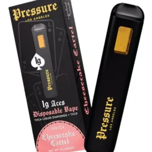 Cheesecake Cartel Pressure LA Aces THCA+THCP Disposable 1G