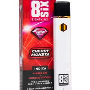 Cherry Monsta 8SIX THC-A Liquid Diamonds Disposable 2G