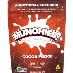 Cocoa Fudge Munchies Fresh Baked D9 Cereal Crunchies 5ct