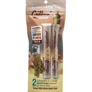 Cookies & Cream Cutleaf THC-A Pre Rolls 2G