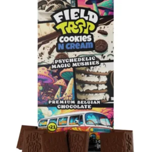 Cookies N Cream Field Trip Magic Mushies Premium Belgian Chocolate