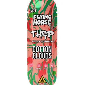 Cotton Clouds Flying Horse THCP Vegan Gummies 5ct