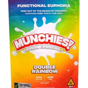 Double Rainbow Munchies Fresh Baked D9 Cereal Crunchies 5ct