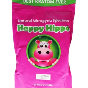 Happy Hippo Hyper Hippo Elite Green Maeng Da Kratom Powder 500g