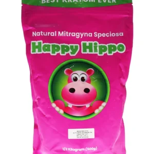 Happy Hippo Rockstar Hippo Elite White Vein Maeng Da Kratom Powder 500g