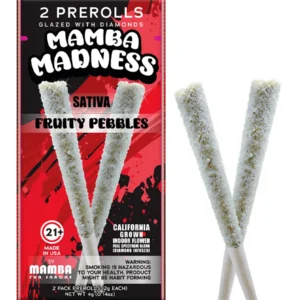 Fruity Pebbles Mamba Madness Diamond Infused Pre-Roll 2ct 4G