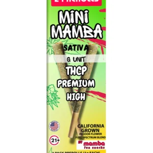 G Unit Mini Mamba THCP Full Spectrum Blend Pre-Roll 2ct