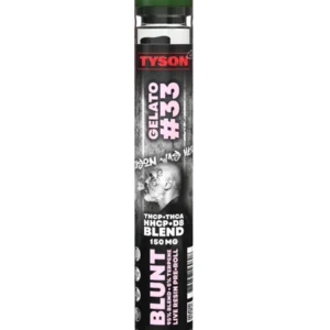 Gelato #33 Tyson 2.0 THCP Blend Live Resin Blunt Pre-Roll 150G