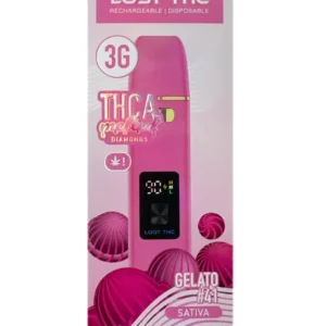Gelato #41 Lost THC THCA Melted Diamonds Disposable 3G