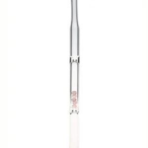 Glass Dabber With Pink Diamonds